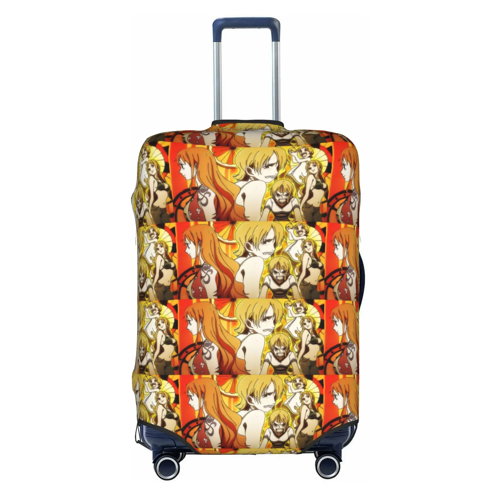 Custom Nami Luggage Cover Cute One P-Pieces Suitcase Protector Covers Suit For 18-32 inch