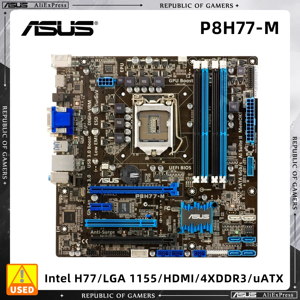 Asus H77 Carte MèRe… - image