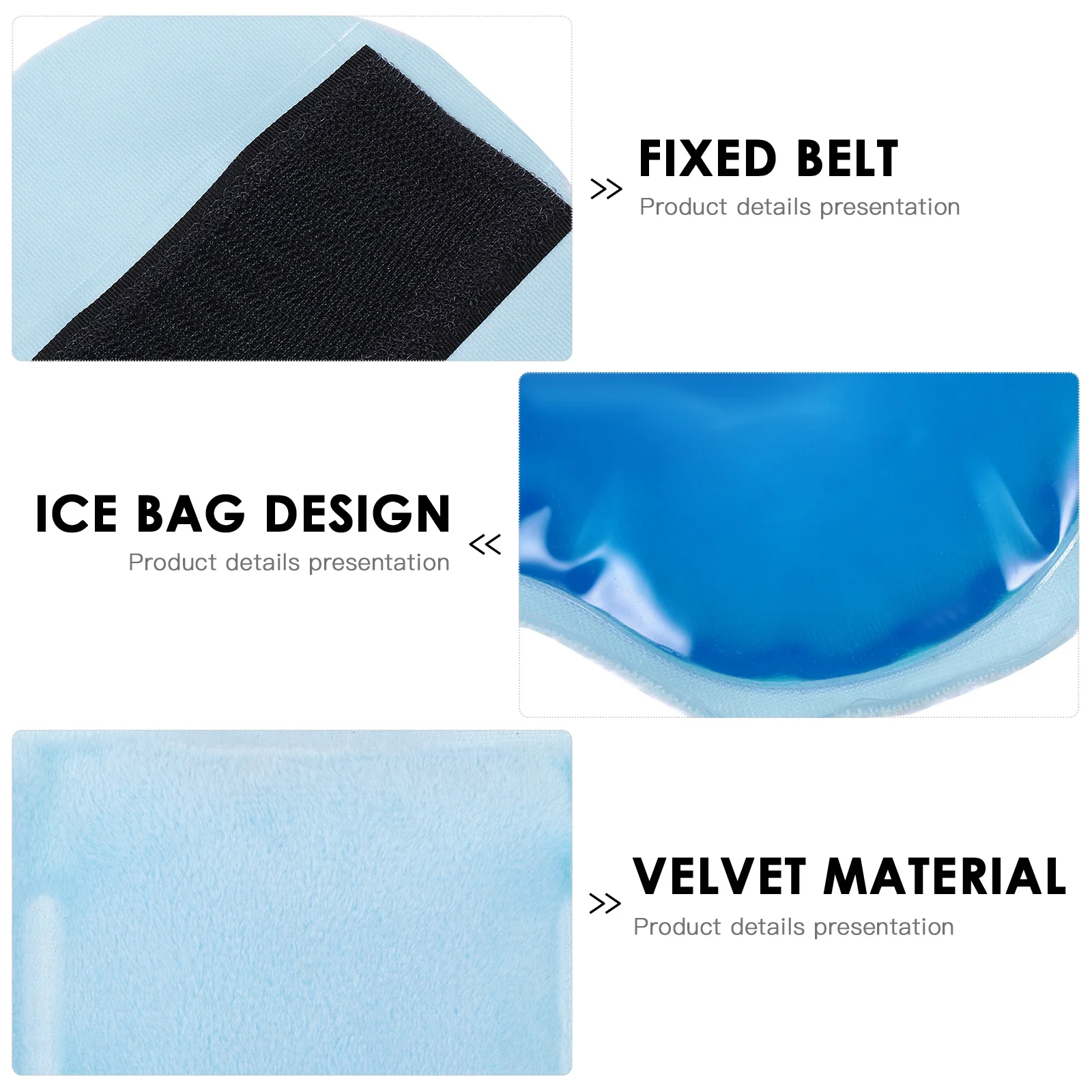 

PVC Velvet Cold Hot Therapy Eye Mask Blue Gel Blindfold Sleep Eyeshade Stress Relief Dry Eyes Puffiness Health Care Neck Wrap