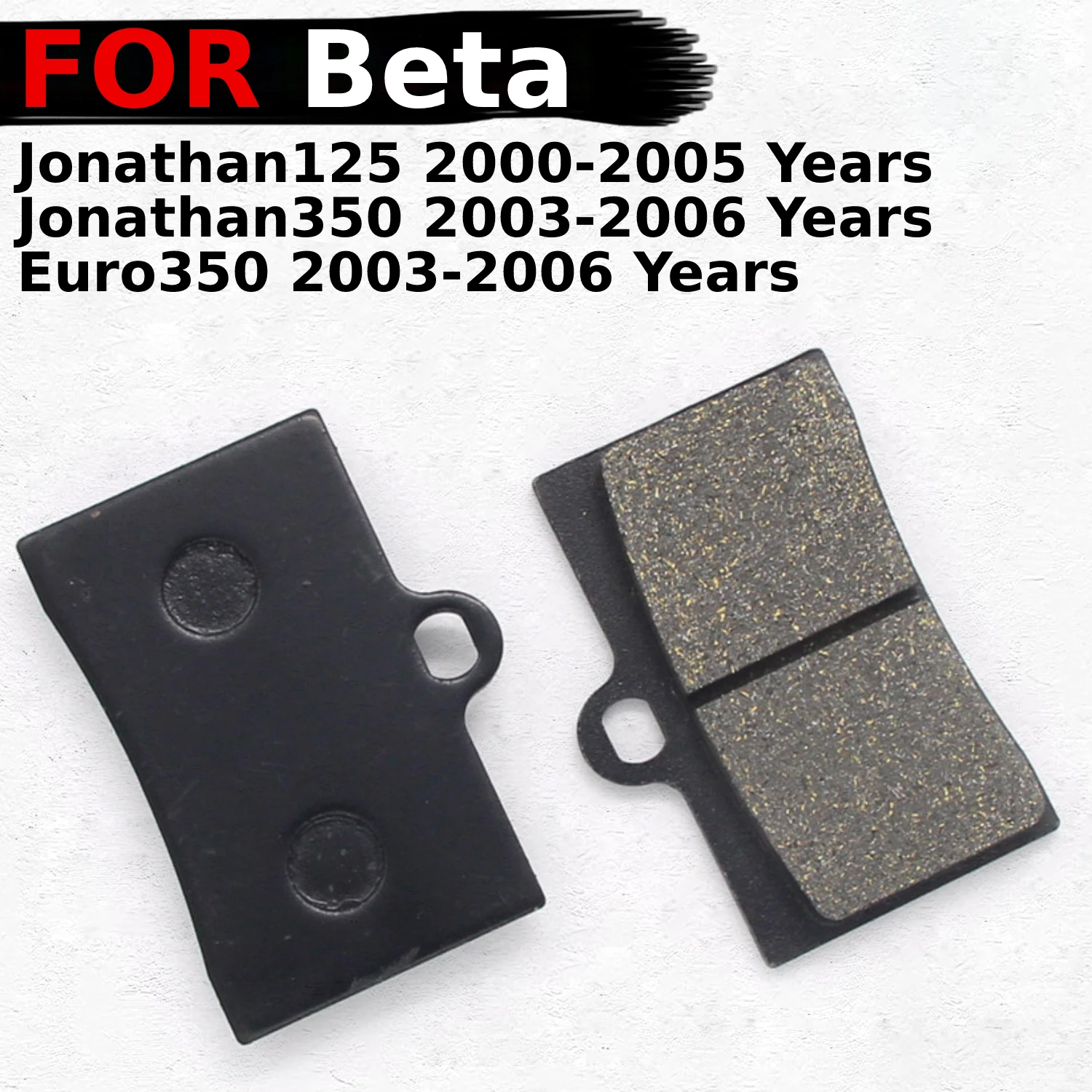 

For Honda FES125 FES150 FES250 CB250 CBR250RR CBR400RR VFR400 NSR250 VT250 VTR250 CB400F CB400SF NT400 Motorcycle Rear Brake Pad