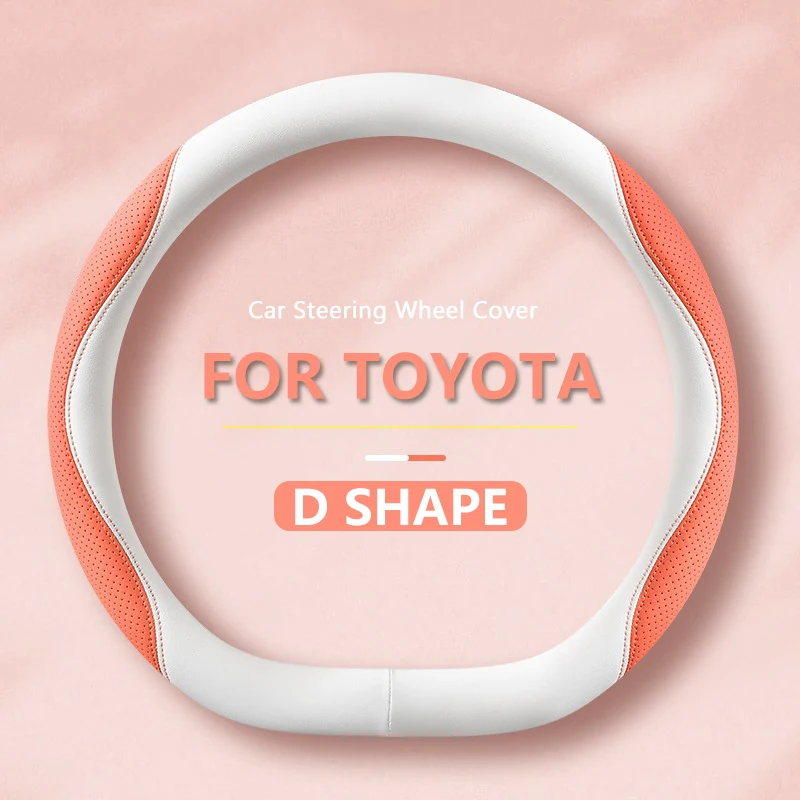 

NAPPA женский автомобильный чехол на руль, противоскользящие аксессуары для Toyota RAV4 Coralla Hilux Land Cruiser FJ Camry 40