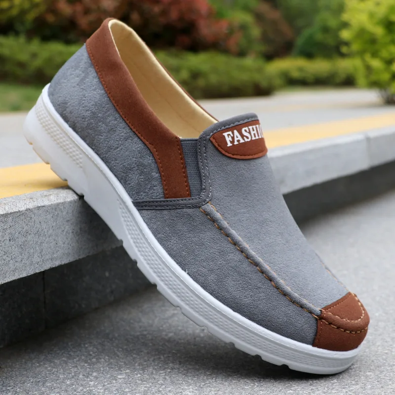 Herren-Freizeitschuhe - Leichte, Atmungsaktive Flachsohle mit PU-Boden, Weiche und Stoßdämpfende Laufschuhe – Detail 11