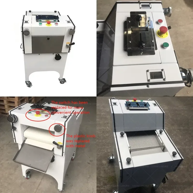 SFW Certificate Easy Operation Commercial Toast Dough Roller Machine French Bread Baguette Moulder Bakery Equipment Price