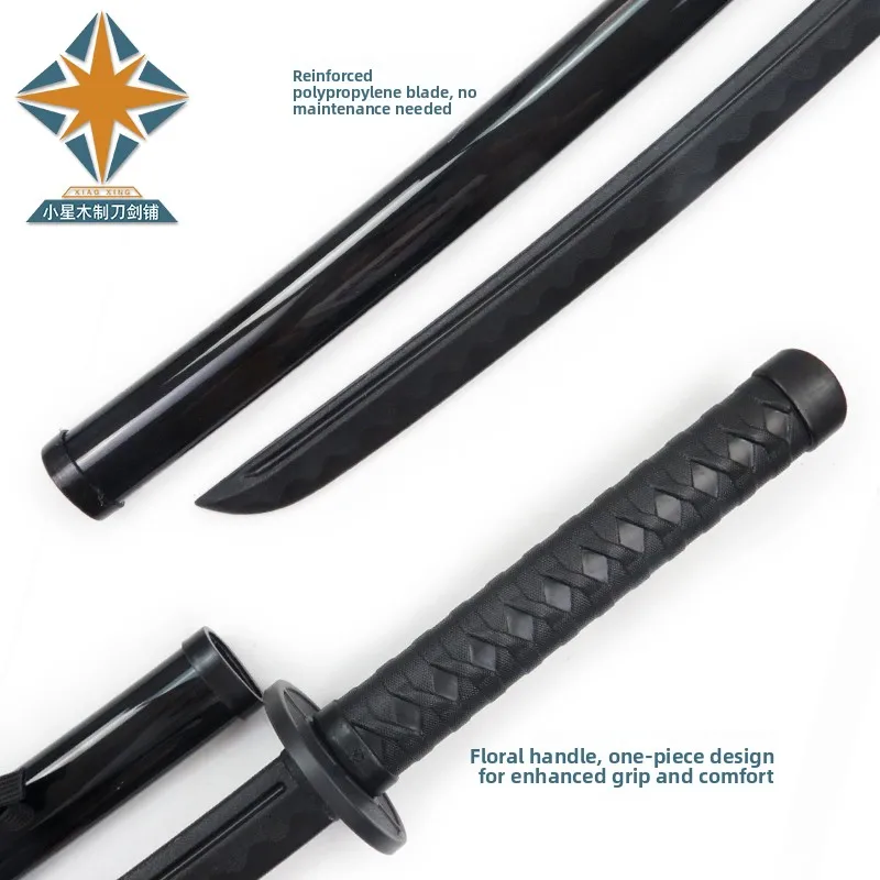 Integrated Plastic Steel High Strength Cold Steel Training Sword Safe Toy Knife for Martial Arts And Swordsmanship Training