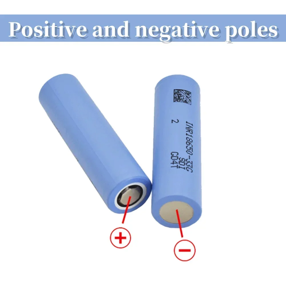 3.7V 3300mAh 18650 33G battery for our 18650 30A toy tool flashlight battery+USB charger