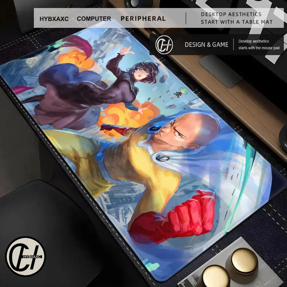 ONE-P-PUNCH-MAN Gaming Mouse Pad Carpet Keyboard Kawaii Mouse Pad HYBXAXC Setup Gamer Accessories Computer Souris Anime Desk Mat