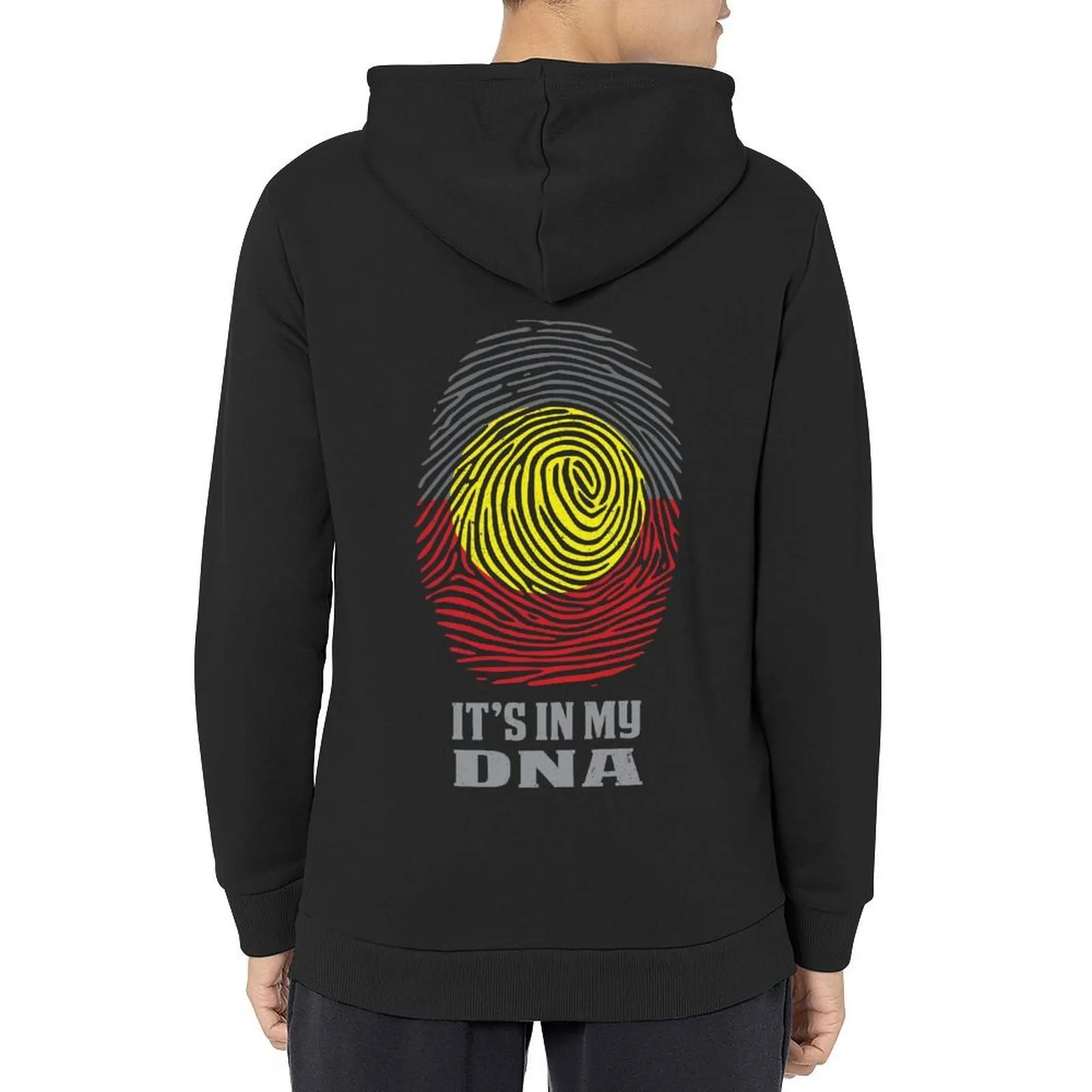 

It's in my DNA Aboriginal fingerprint Hoodie male clothes anime clothes mens clothing mens clothes tracksuit
