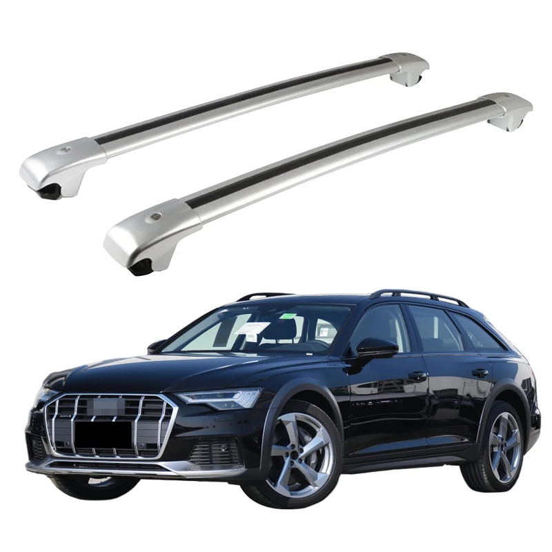 

Cross bar frame guality aluminum universal luggage bar car Roof Rack For Audi A6 2020-2022