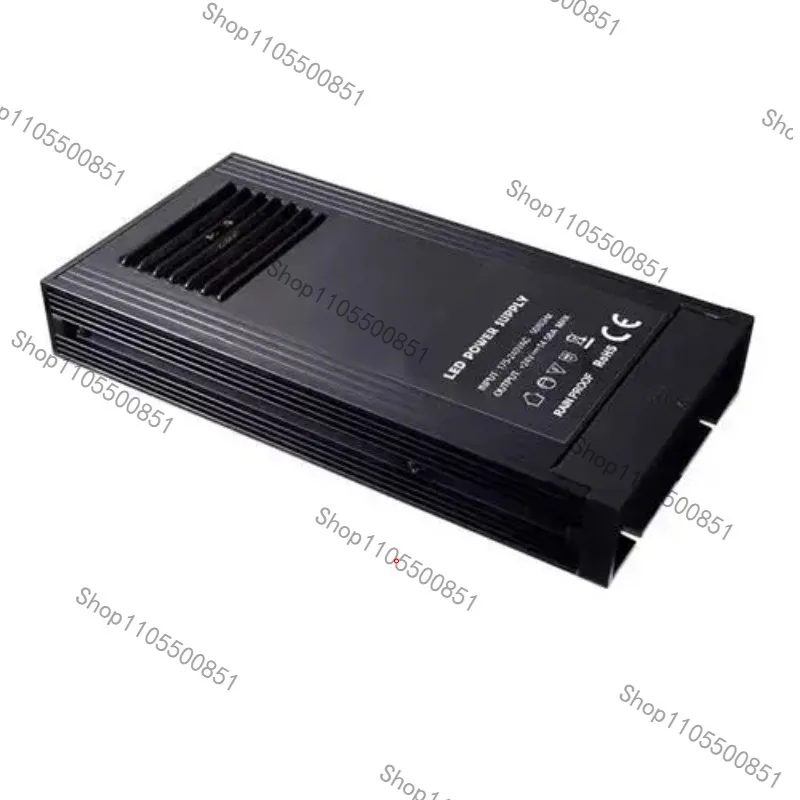 600W High-power Aluminum AC-DC LED Power Supply CFX 12V/24V Waterproof IP65 86% Efficiency 2-year Warranty, Outdoor LED Lighting