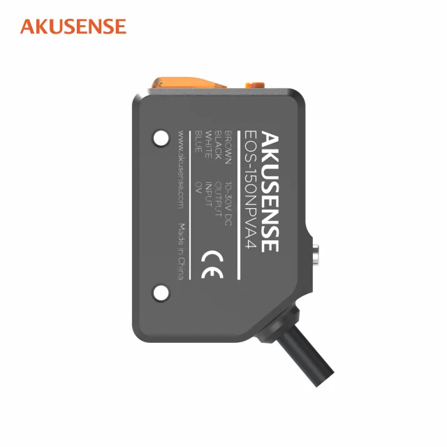 Square  Triangulation Measuring Sensor with Diffuse Reflection and IP67 Waterproof for Precise Industrial Smart Photoelectric