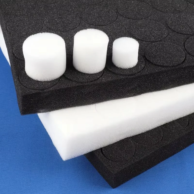 100Pcs Bodenlosen Hydrokultur Gartenpflanzen Werkzeuge Gepflanzt Schwamm Gemüse Anbau System Kindergarten Samen Pflanzung Tabletts Schwamm – Detail 1
