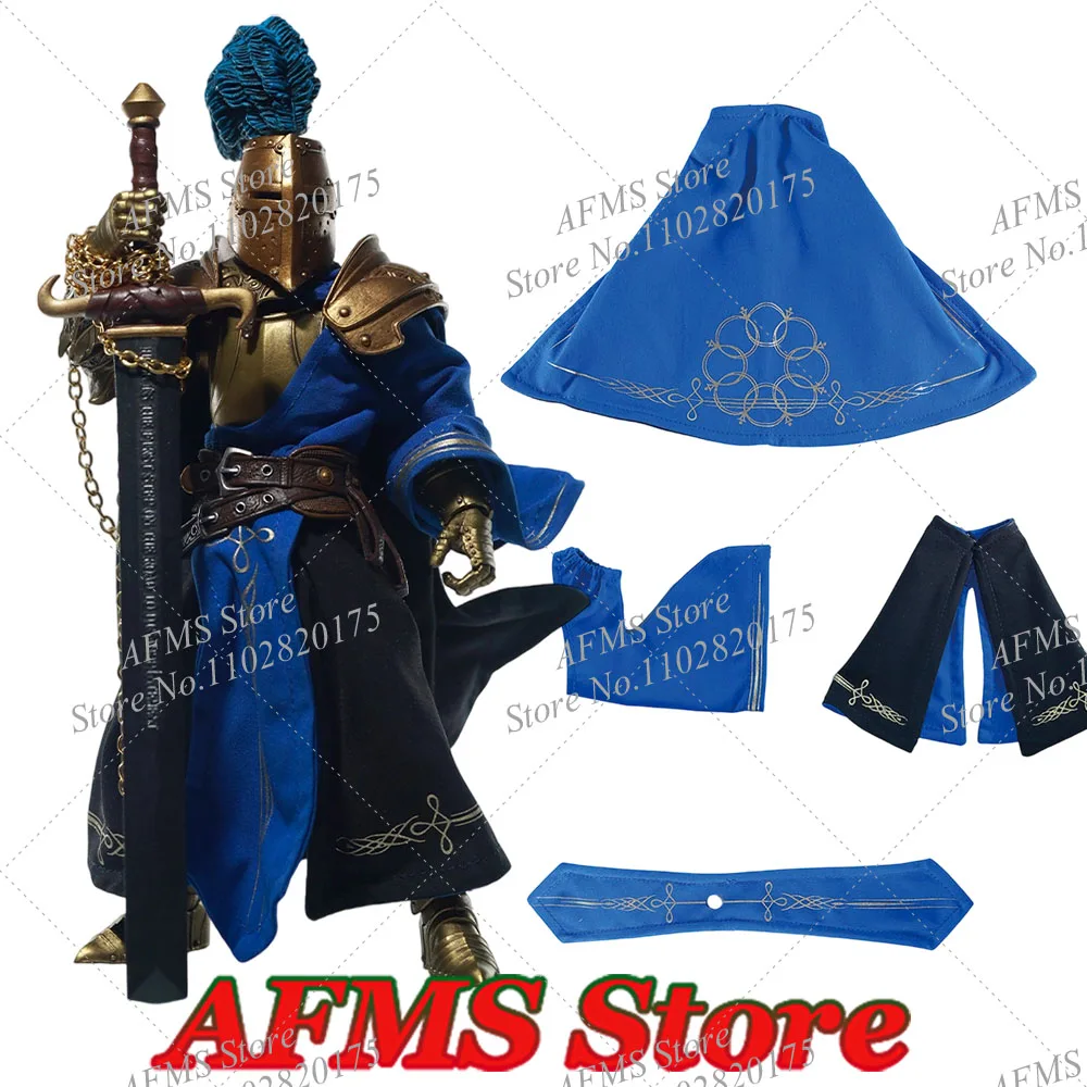 

1/12 The Golden Knight Cloak Heaven’s Brand Golden Knight Judgement Clothes Set Fit 6Inch Four Horsemen Action Figure Body