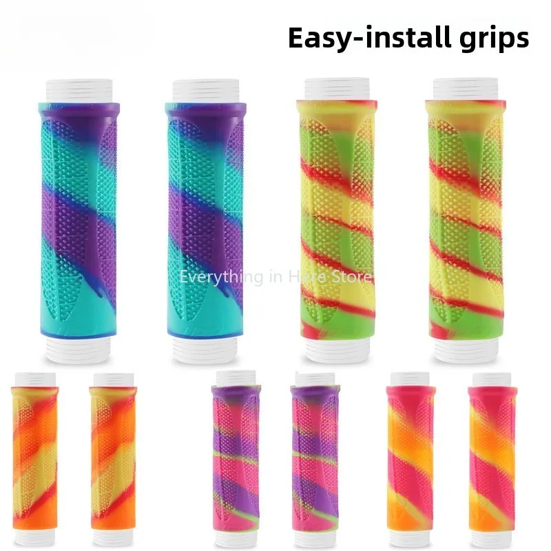 

Велосипедная ручка FIT Rockfish Push Bike, жидкие силиконовые ручки, ручки на руль, детский велосипед, противоскользящая фиксированная велосипедная ручка