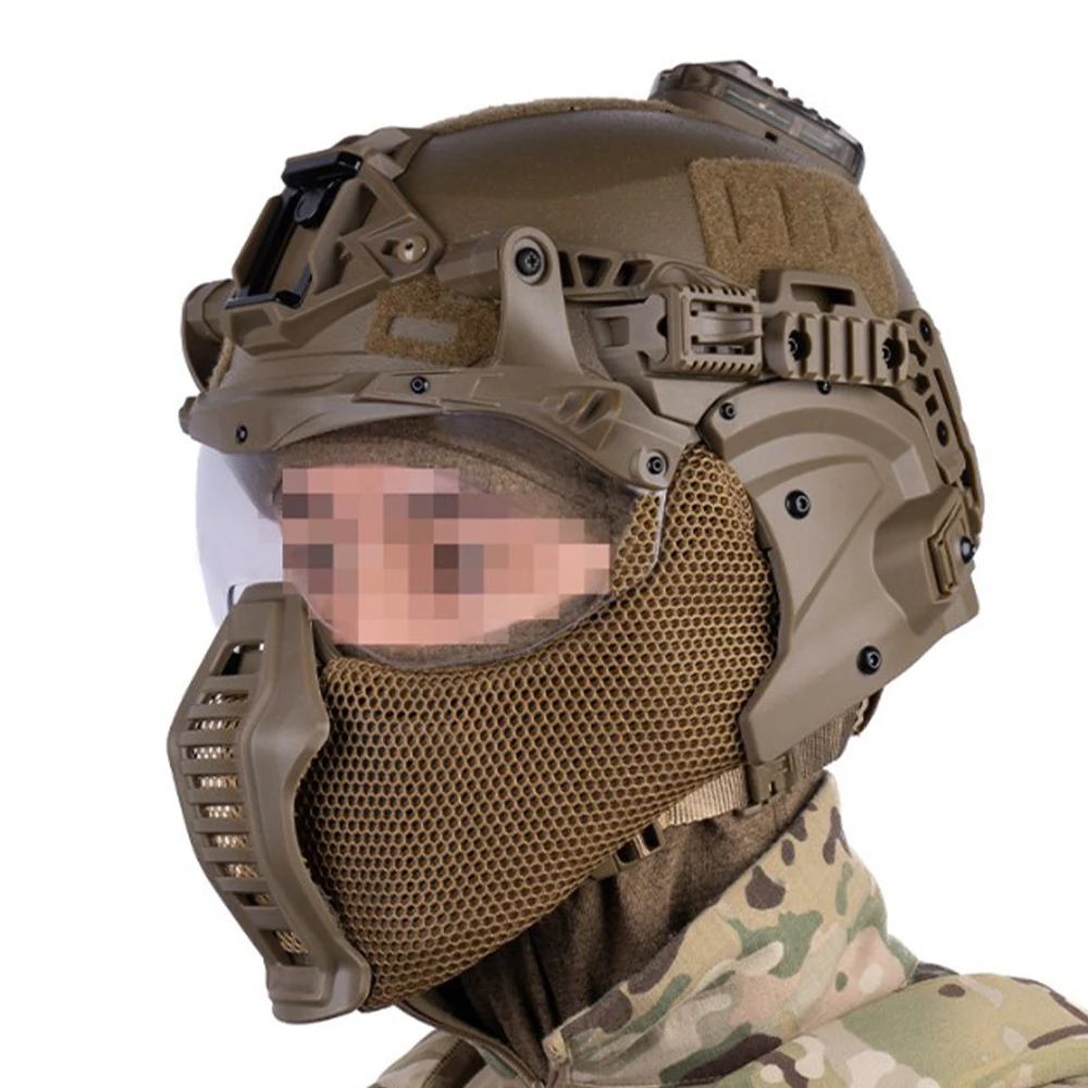 نظارات تكتيكية عسكرية مقاومة للرياح، نظارات Airsoft للرماية الخارجية، معدات واقية CS، كرات الطلاء لخوذات ويندي