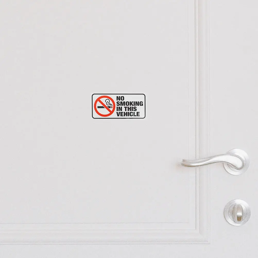 

15 шт. Водонепроницаемые виниловые наклейки «Не курить», легко снимаемые, без остатка, для использования внутри и снаружи помещений, для офиса, бизнеса, предупреждающие знаки безопасности
