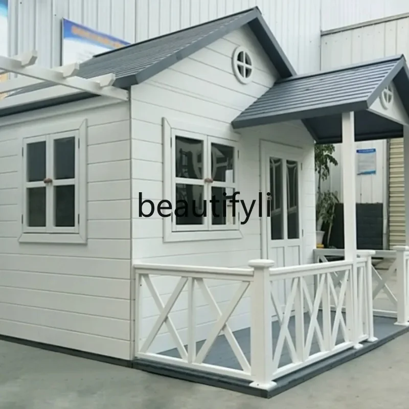 

Asmt56 Outdoor chalet assembly tree house wooden house habitable garden preservative wood mobile wooden house customization