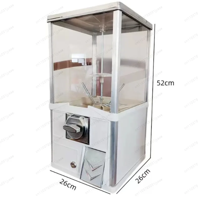 Large square egg twister coin-operated commercial opening props desktop lottery machine coffee capsule