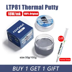 Fehonda LTP81 18 W/Mk Flüssiges Wärmeleitpad 12 g VGA GPU IC Prozessor Schnelle Kühlung Thermokitt für Kühlkörper