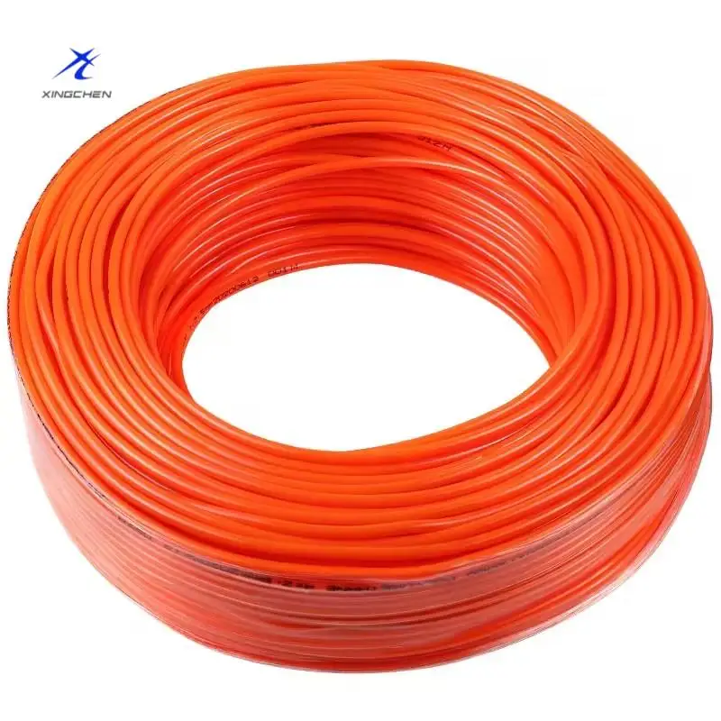 PU Pneumatic Air Tube Hose 1/4mm 200m Polyurethane Air Pipe Blue Orange Transparent Black for Automation