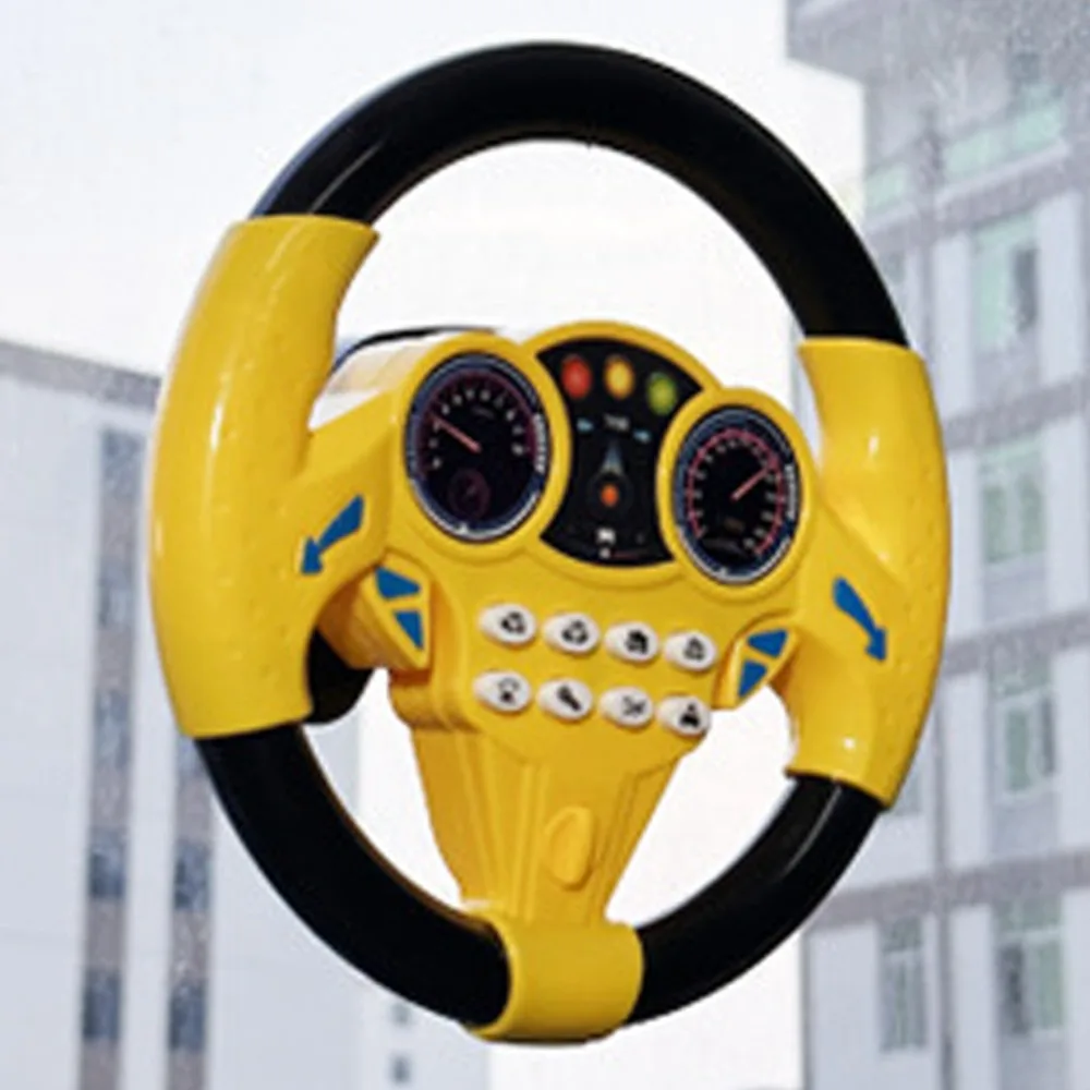 

Симулятор для младенцев, игрушки на руле, детские игрушки, детские игрушки для раннего образования, копилки, коляска, руль, вокальные игрушки