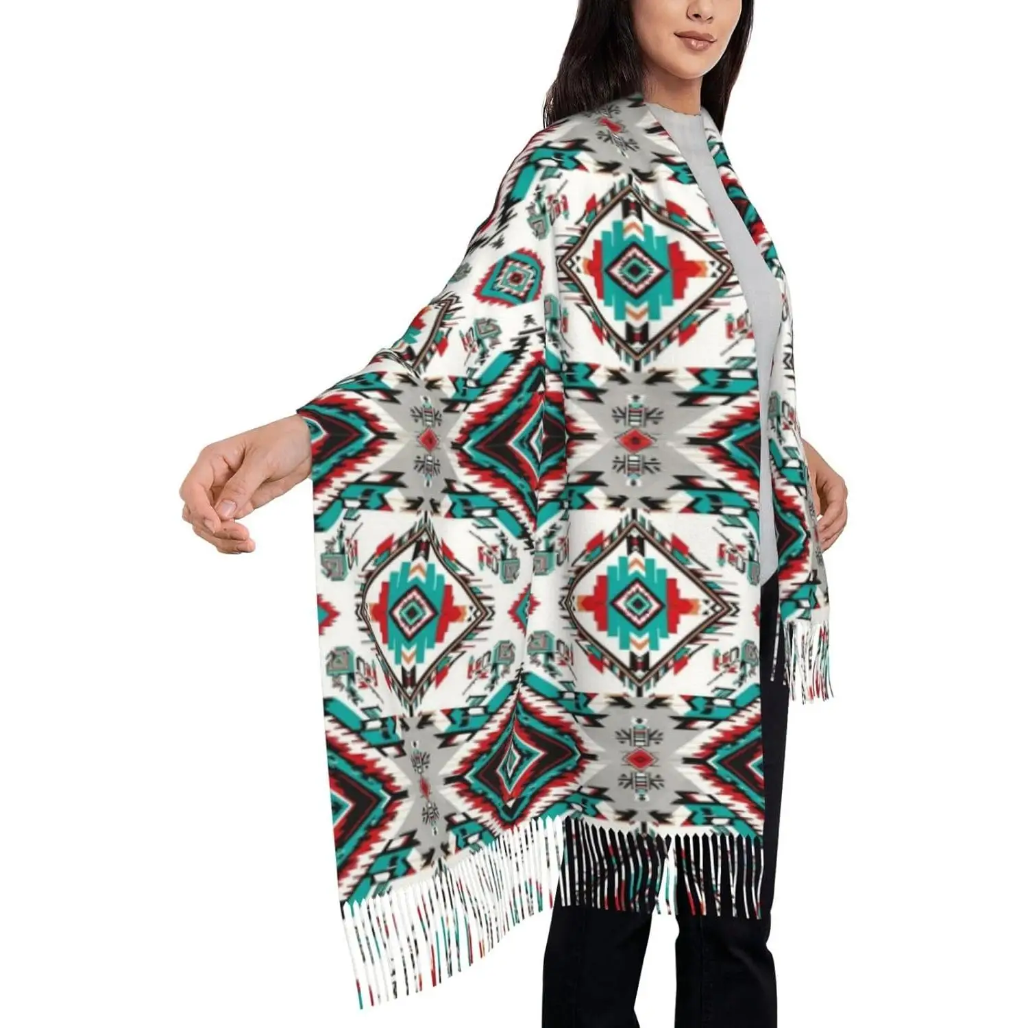 

Элегантные шарфы из мягкого кашемира, шаль из пашмины для женщин и девочек, женское большое одеяло, шаль для подарка, женская весна-осень