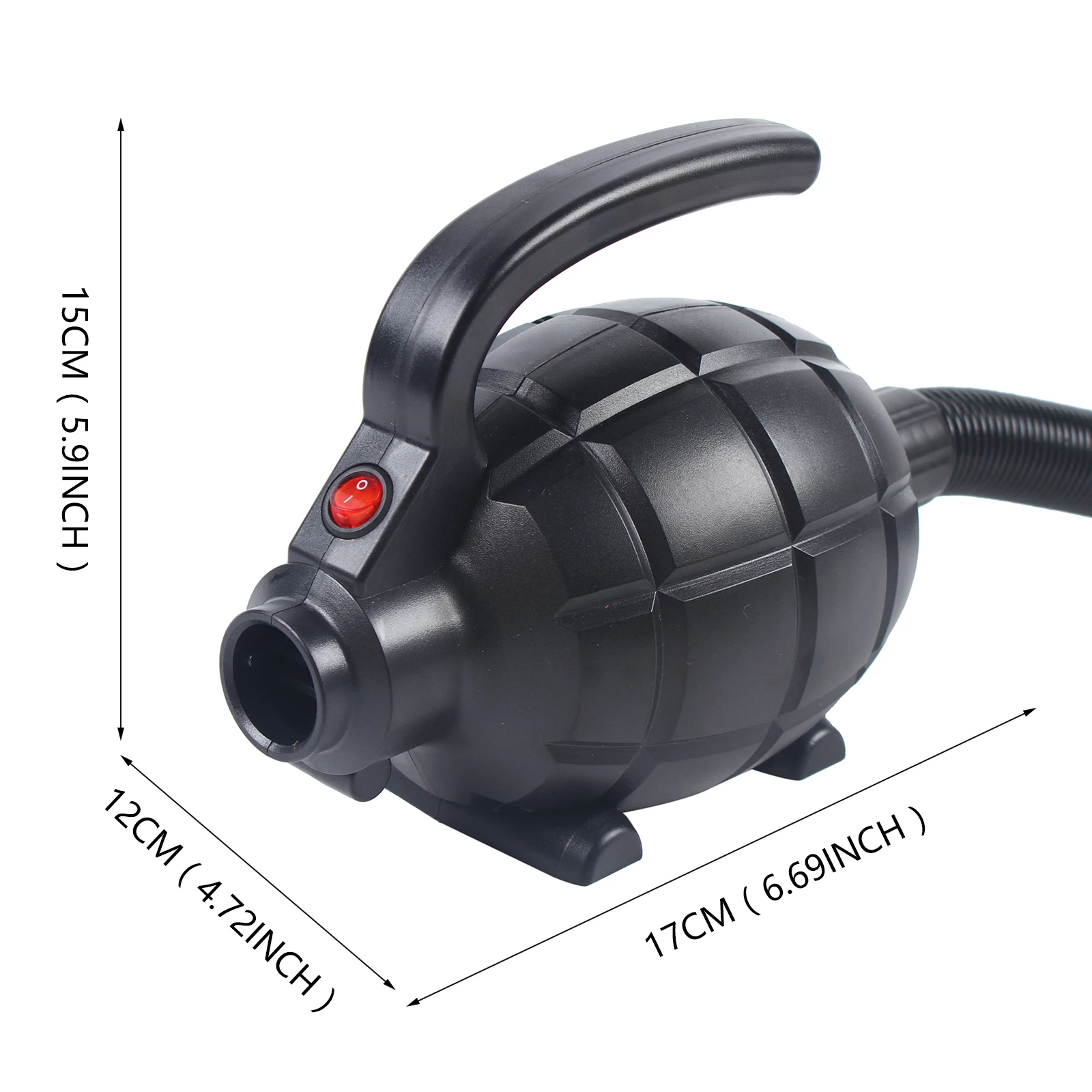 High-pressure Rubber Boat Inflation Pump Air Pump 600w Convenient Storage Home High power inflates faster Lightweight and Easy