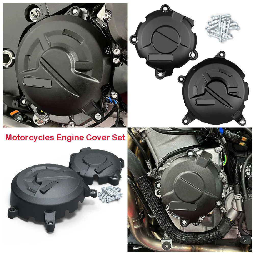 Fits for Suzuki GSX1300R HAYABUSA GSXR1300 ABS 2021 2022 2023 2024 Motorcycle Engine Stator Case Covers Secondary Guards Kits