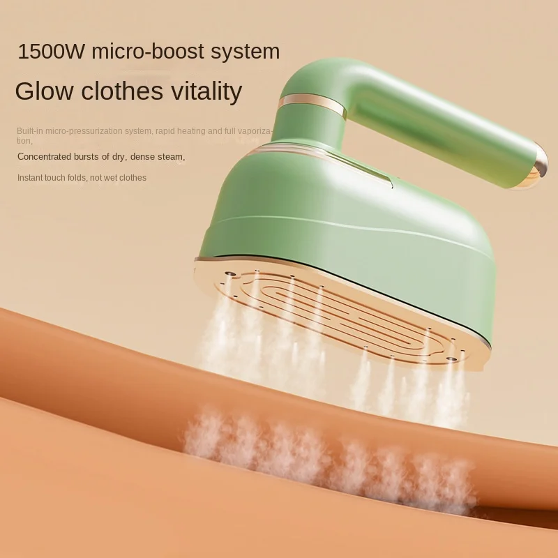 New cross-border portable foldable wet and dry steam iron hand-held ironing machine household hanging iron cordless steam iron