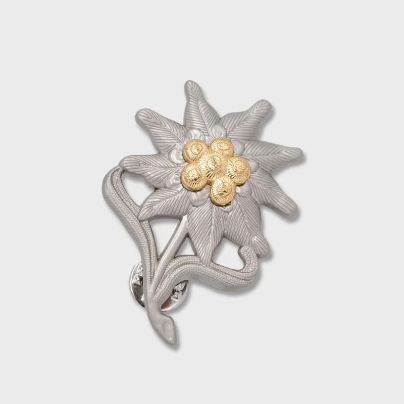 1 قطعة خمر النمسا الألمانية جبال الألب إديلويس شارة بروش كأس شارة موحدة الملحقات #4