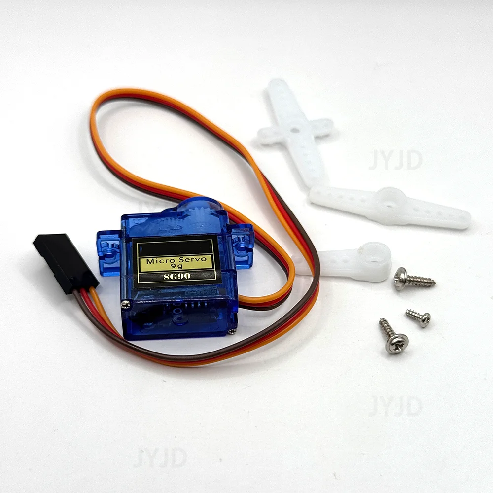 2PCS SG90 9G Micro Servo For RC Airplanes Fixed Wing Airplane Model Telecontrol Airplane Toy Mini Servo Motor 450 Helicopter