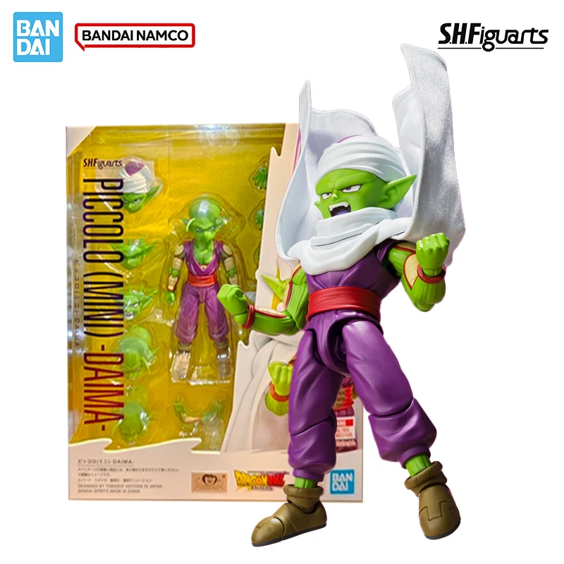 

Bandai Genuine Dragon Ball S.H.Figuarts SHF Piccolo MINI DAIMA Action Figures Finished Model Kit Anime Full Action Toy Gift Bick