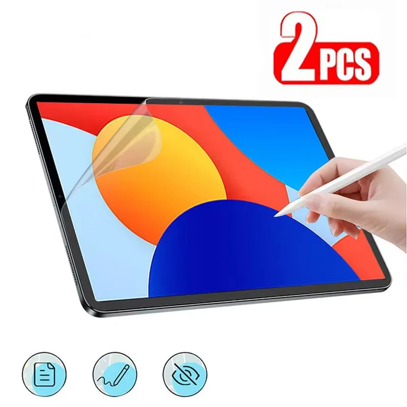 2pcs Matte Paper Film Screen Protector for Xiaomi Redmi Pad Pro 12.1 Pad 6S Pro 12.4 6 Pro 11 SE 10.6 8.7 Full Cover Protector
