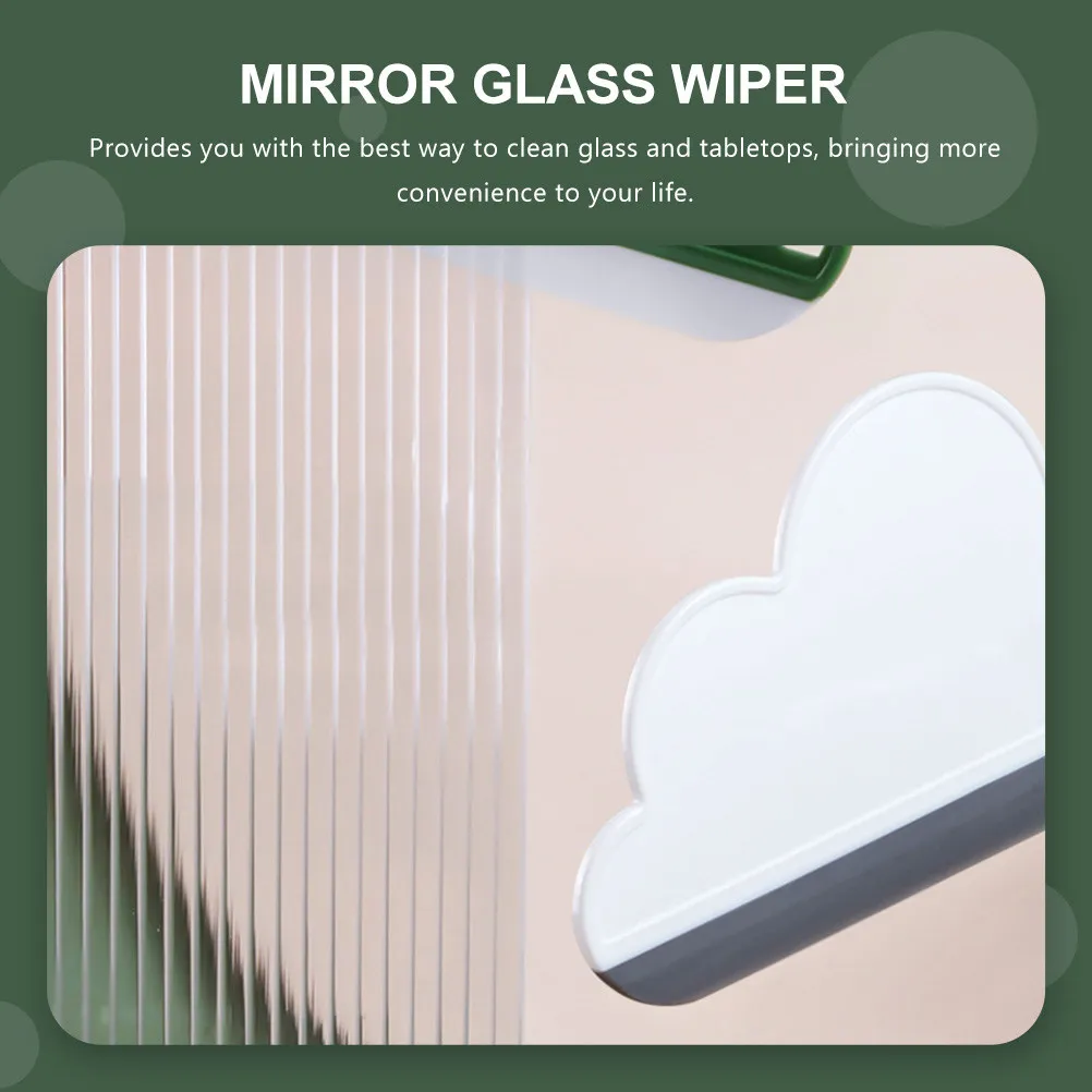3Pcs Heavy Duty Silicone Glass Squeegee Set Hang Hole Design Space Saving Shower Mirror Window Glass Car Windshield Wiper