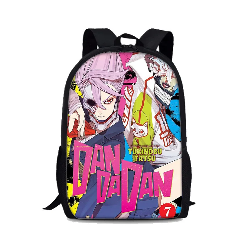 Dandadan Backpack Cartoon Printed School Bag For Students Dandadan Pencial Bag Bookbag Pen Box Hight Quality backpack