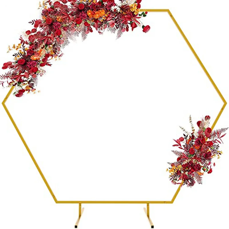 

Balloon Round Metal Wedding Arch Decoration Props Holiday Dress up Ornaments Outdoor Courtyard Decoration