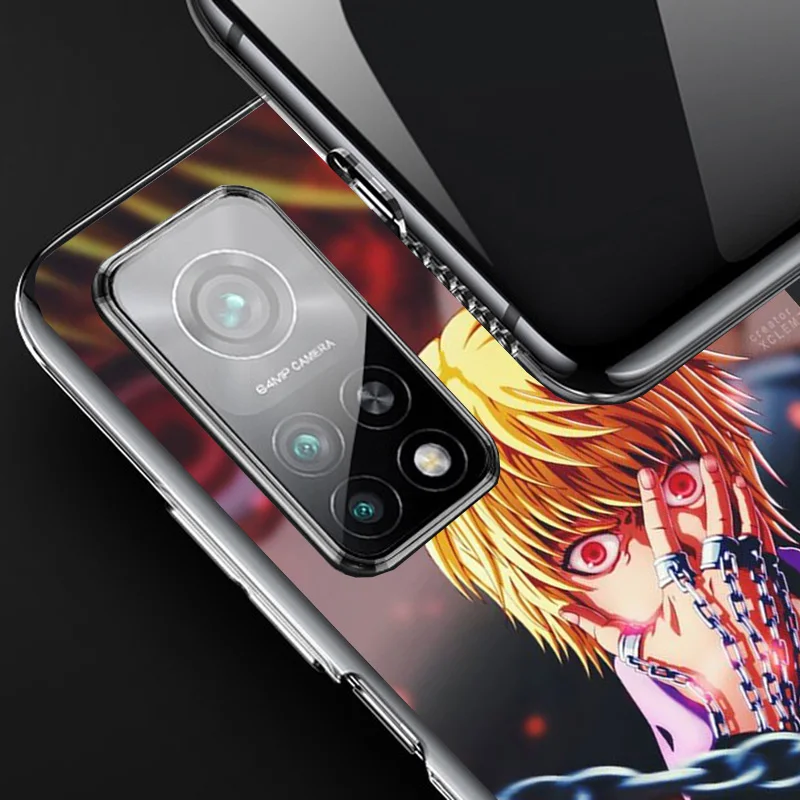 Funda de teléfono Hunter X Kurapika para Xiaomi Redmi Note 13 12S 12 11S 11E 10 Pro Plus 10S 11T 9 9S 8 8T 7 5G cubierta personalizada