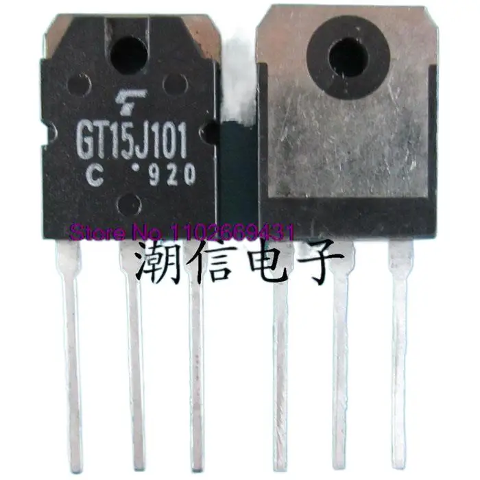 GT15J101 TO-3P original, no estoque, 5 PCes pelo poder do lote ic