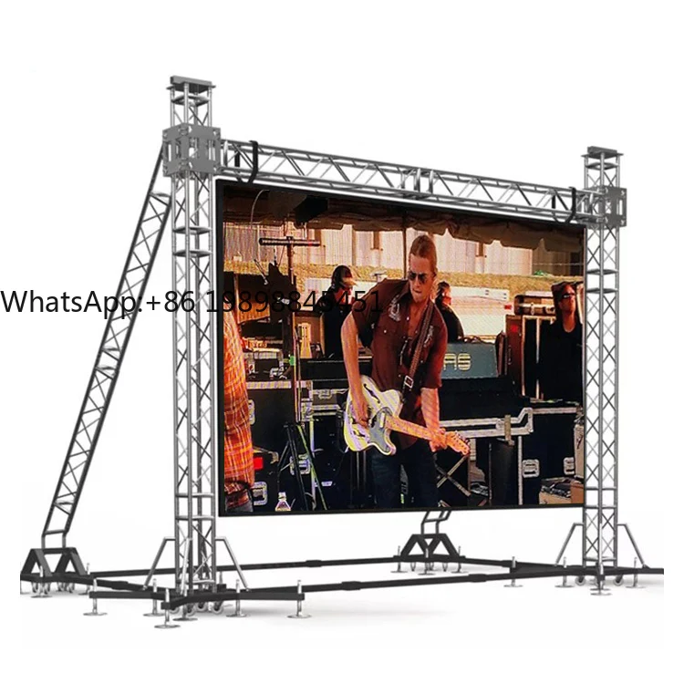 Fácil instalação p2.5 2.9 p3.91 7680hz aluguel de parede de vídeo cenário de evento painel de exibição interno ao ar livre tela led para palco de concerto