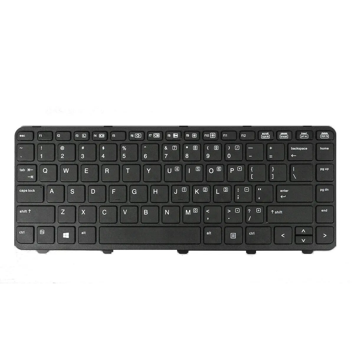 New Laptop Keyboard for HP PROBOOK 640 G1 645 G1 black US 738688-001 736653-001 V139426BS1 With Frame Without pointing stick