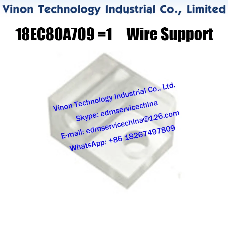 18EC80A709=1 edm Wire Support Upper Head for Makin o U,EC32,EC64,EU64 Guide Holder For Wire Guide 18EC80A709, 18EC.80A.709