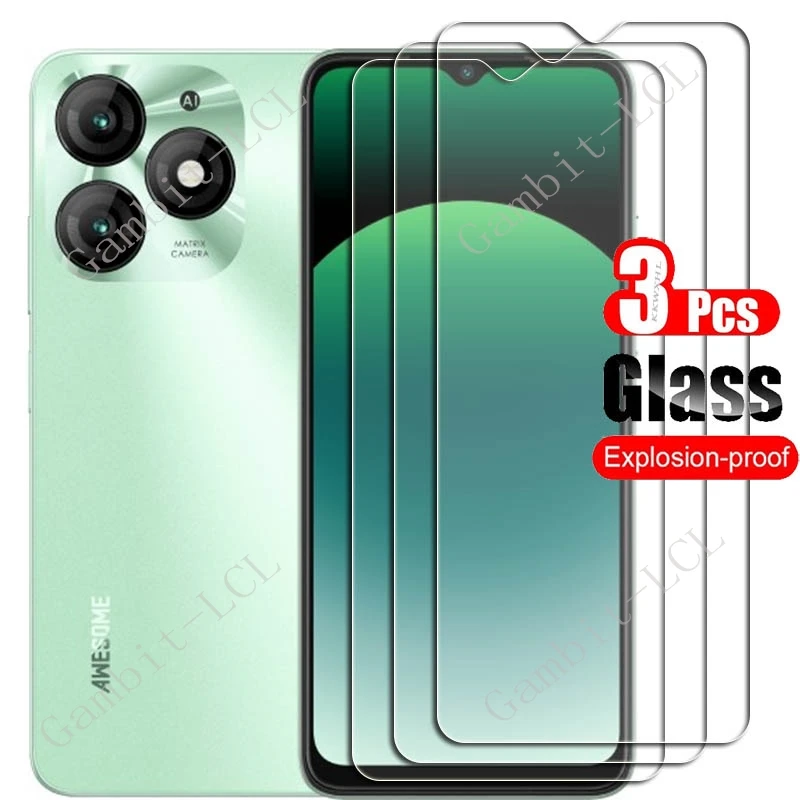 1-3PCS Tempered Glass For Itel A70  6.6\