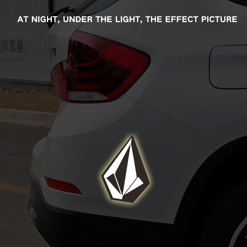 Diamond reflective car stickers,Snowboard skateboard stickers,Wild Snow Powder Snow Surfing Wake Waterproof Sticker Diamond Stic