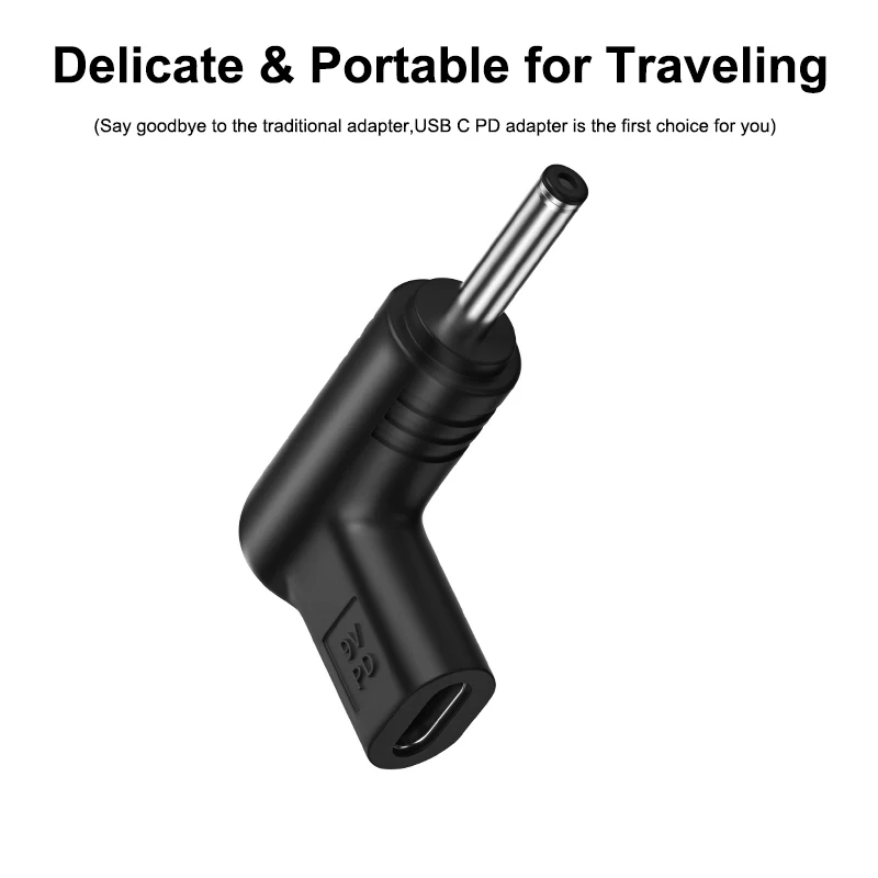 USB نوع C PD إلى 3.5*1.35 مللي متر 5 فولت 4A تيار مستمر محول الطاقة موصل لينوفو Miix 320-10ICR 310-10ICR 300-10IBY Ideapad 100S-11IBY