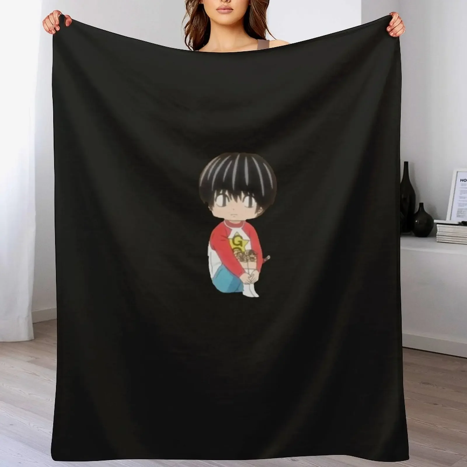 

Kotaro lives Alone Throw Blanket Foldable Soft Warm Blanket for Outdoor Use