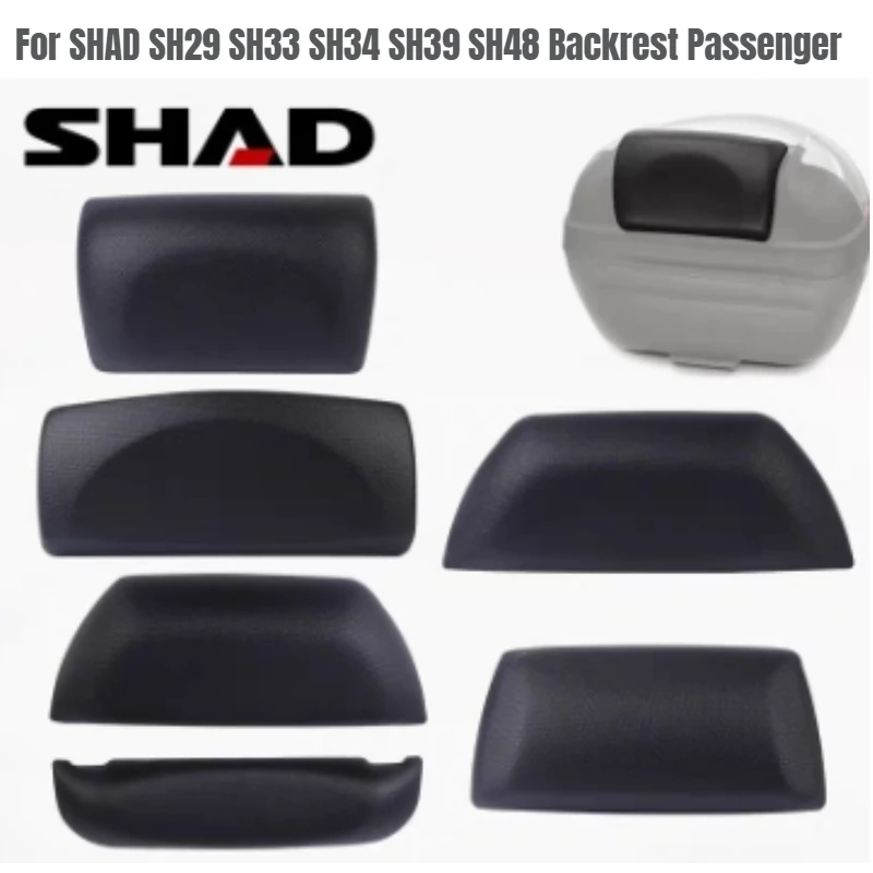 

Motorctcle Tail Rear Box Case Backrest Cushion Pad Rear Cushion Backrest Passenger For SHAD SH29 SH33 SH34 SH39 SH48