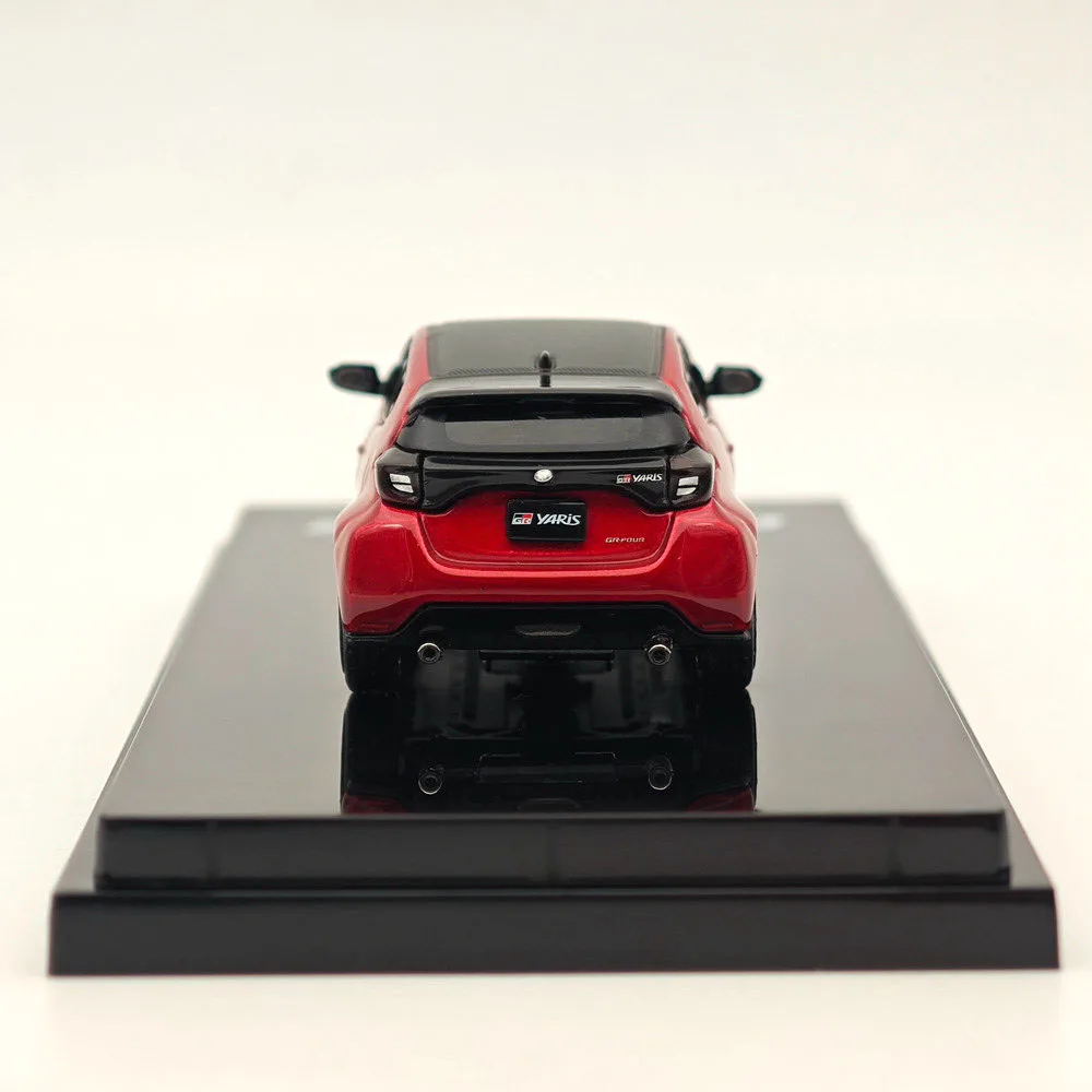 1/64 Hobby Giappone GR-Four YARIS RZ Rosso emotivo ad alte prestazioni HJ 642024 Regalo di giocattoli per auto da collezione di modelli pressofusi HR