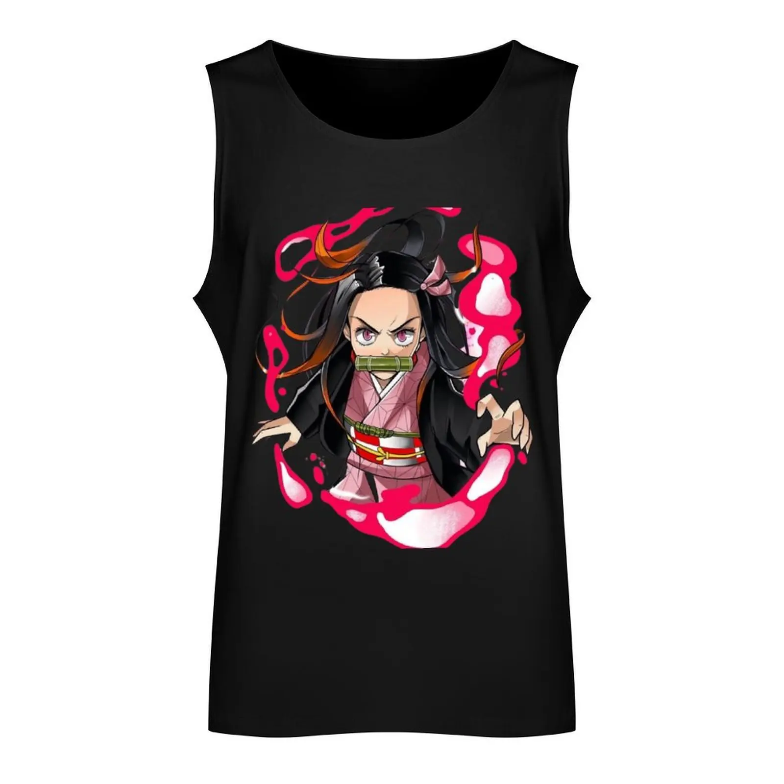 nezuko kamado Tank Top sleeveless t-shirts for men t-shirt Men's T-shirts men