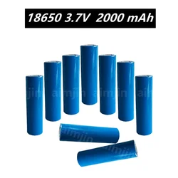 Batería recargable 100% Original para 18650, 2000 mAh, 3,7V, cargador