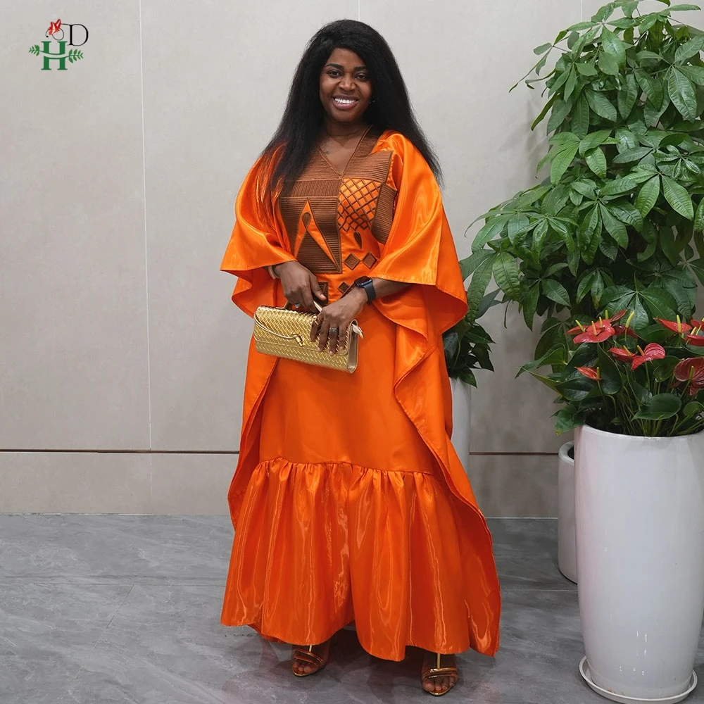 H&D Abiti africani per donna Abito turco Abito musulmano Plus Size Festa di nozze Caftano Boubou Robe Natale Africa Abbigliamento Nuovo