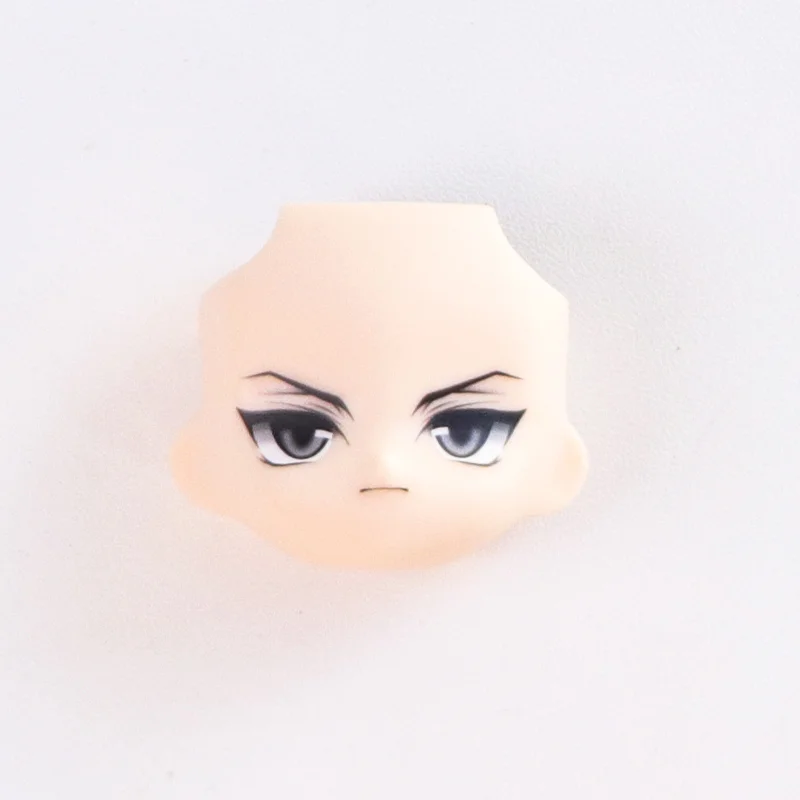 OB11 Pop Gezicht 1/12 BJD Pop Gezicht Met 3D Anime Decal Ogen Kawaii Verander Gezichten Blazen Pout Mond Wangen GSC Hoofd DIY Kinderpoppen